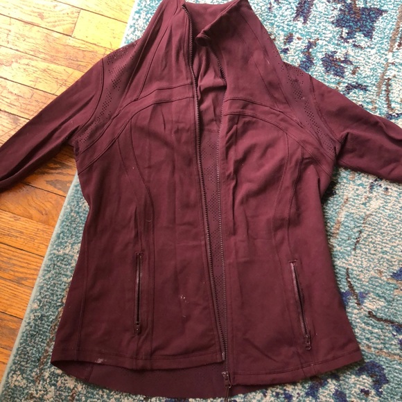 lululemon athletica Jackets & Blazers - Burgundy Lululemon zip up jacket